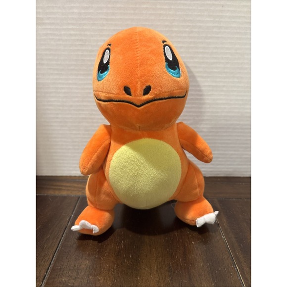 Pokemon Other - Pokemon Charmander (Tomy) 9" Tall Stuffed Plush Orange Dragon